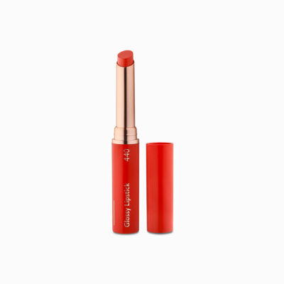 Glossy Lipstick Orange Spice 02